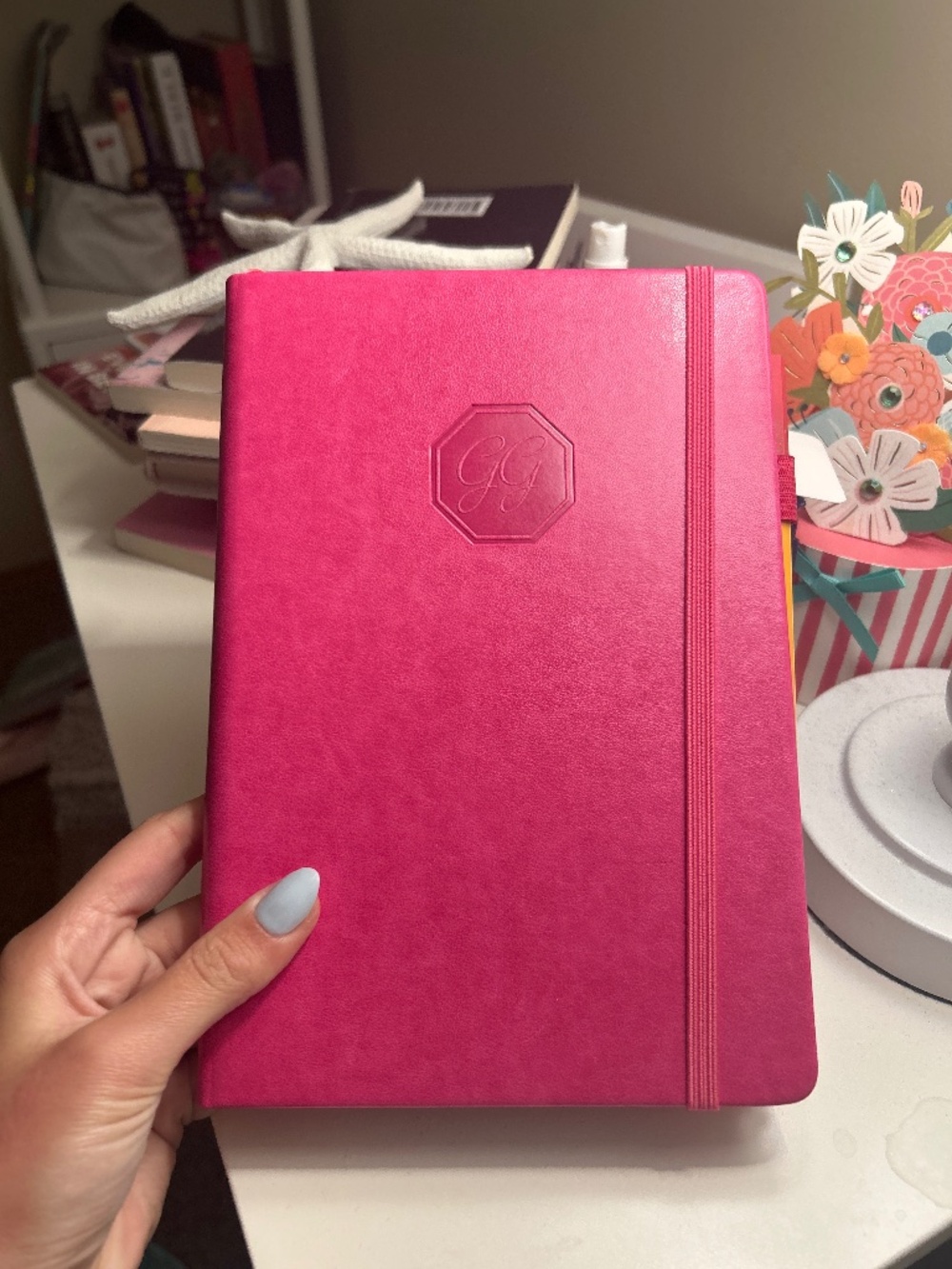 a young girl unused Journal